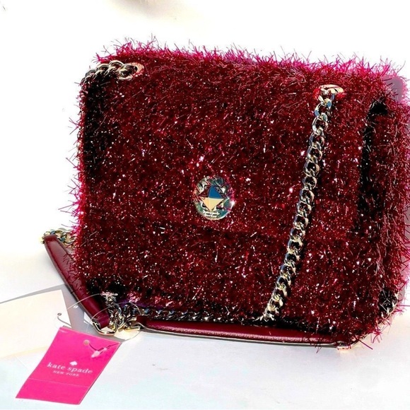 Kate Spade Natalia Tinsel Micro Turnlock Crossbody - Picture 3 of 9